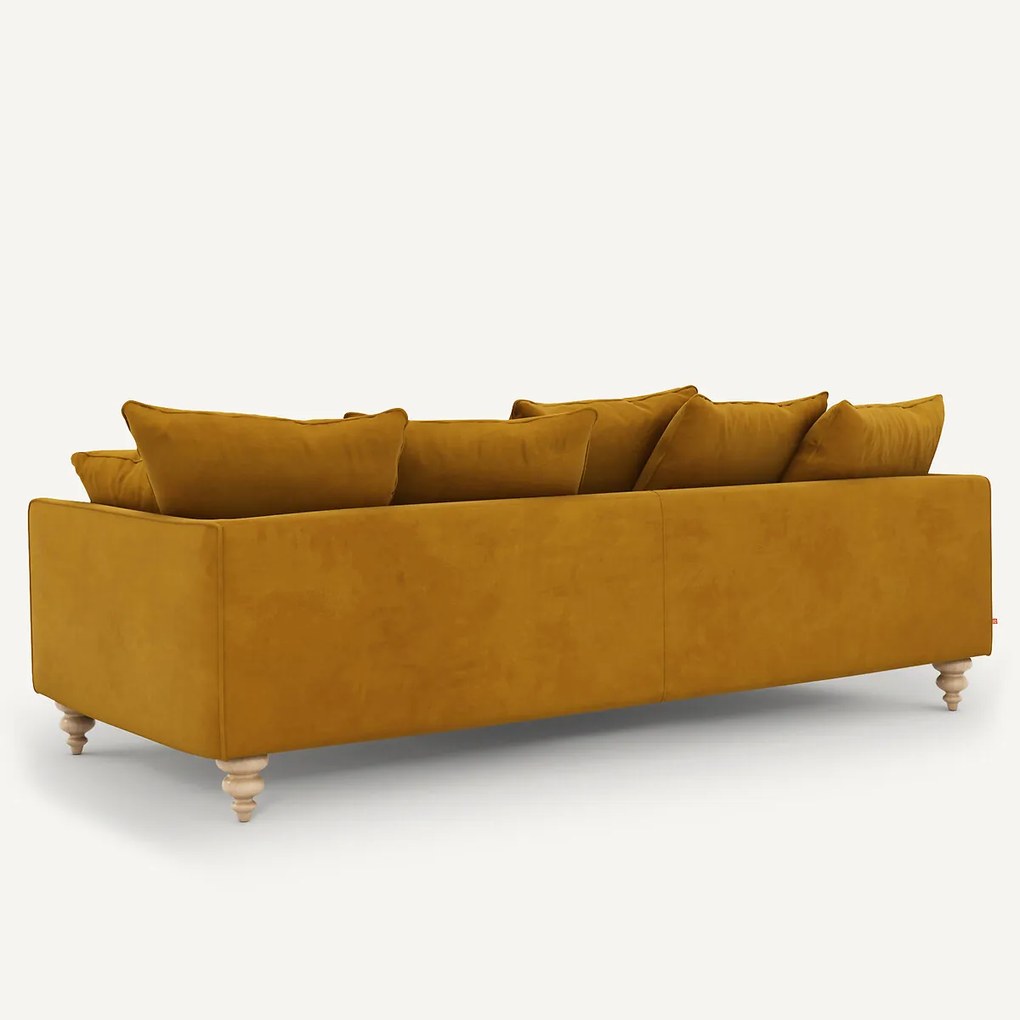 3-, 4- of 5-zits fluwelen bank, Lazare