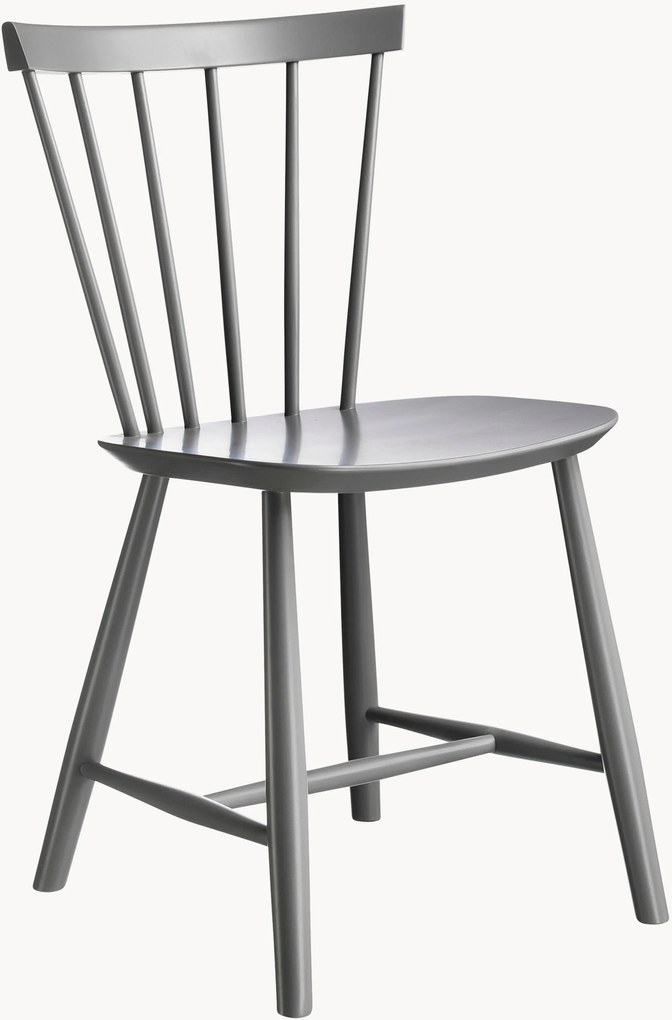 Handgemaakte eetstoel J46 van beukenhout