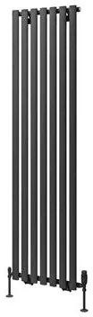 Eastbrook Tunstall radiator 50x180cm 1099W antraciet