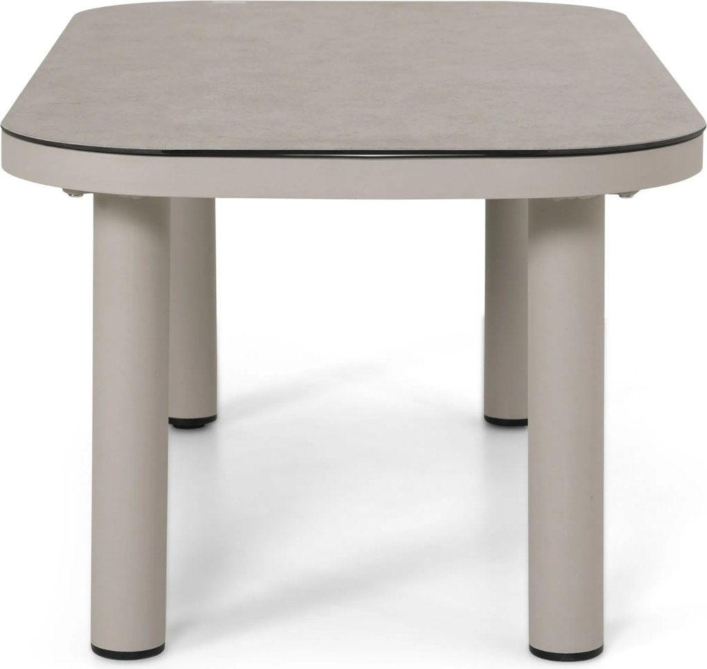 Loungeset tuin 5 personen Aluminium Zand/Beige Domani Furniture Sylva