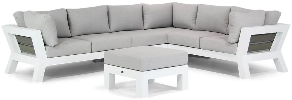 Loungeset 6 personen Aluminium Wit  Santika Furniture Santika Yovita