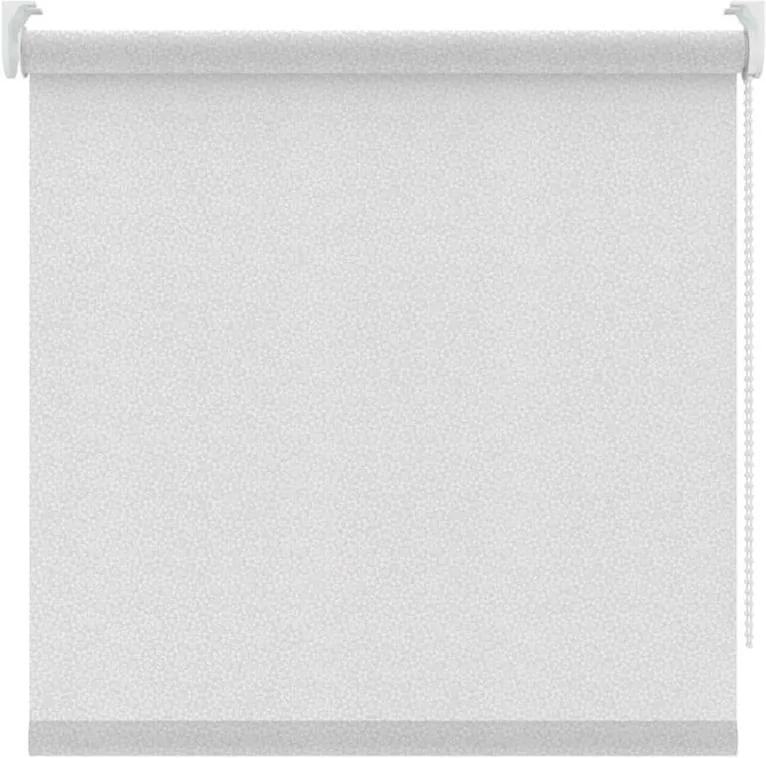Rolgordijn lichtdoorlatend dessin - wit - 60x190 cm - Leen Bakker