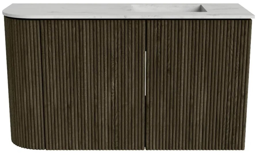 Mondiaz Joya DLux 70cm toiletmeubel ronding links shadow met wastafel faye rechts zonder kraangat opalo