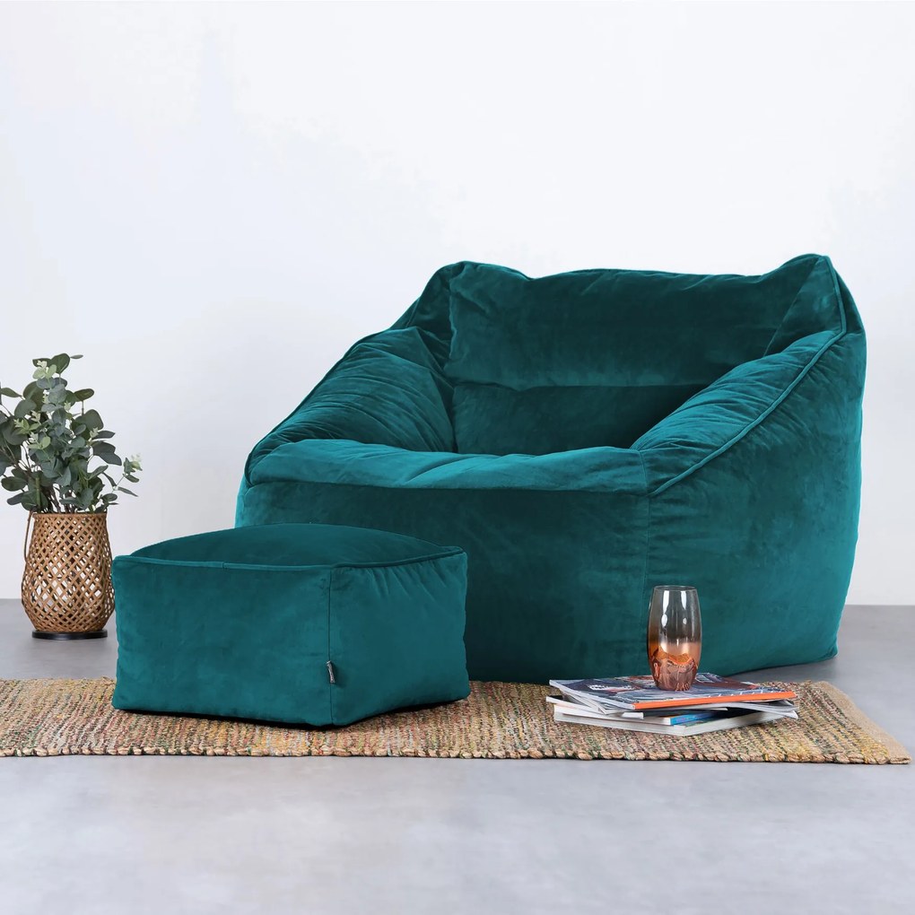 Amara Velvet Footstool