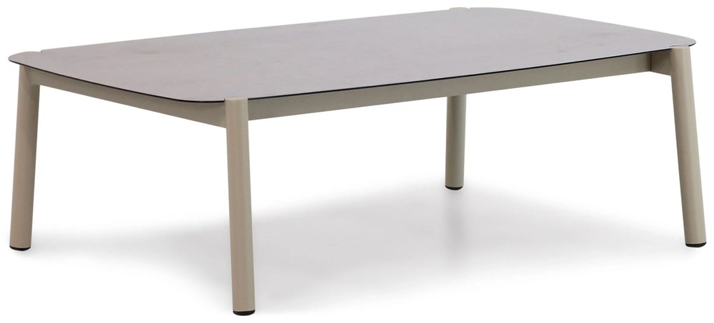 Hoek loungeset 6 personen Aluminium/rope Taupe Coco Sevilla