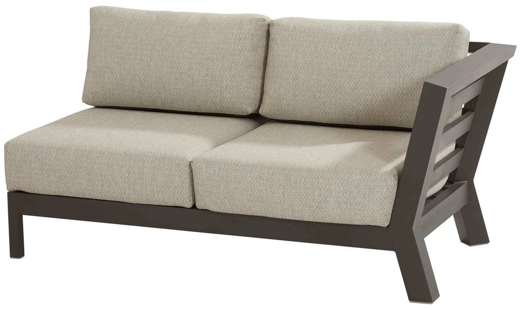 Hoek loungeset 6 personen Aluminium Grijs 4 Seasons Outdoor Meteoro