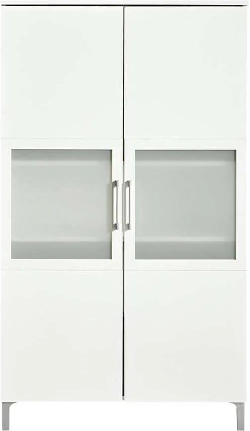 Demeyere buffetkast Chic 2-deurs - wit -140x80x39,6 cm - Leen Bakker