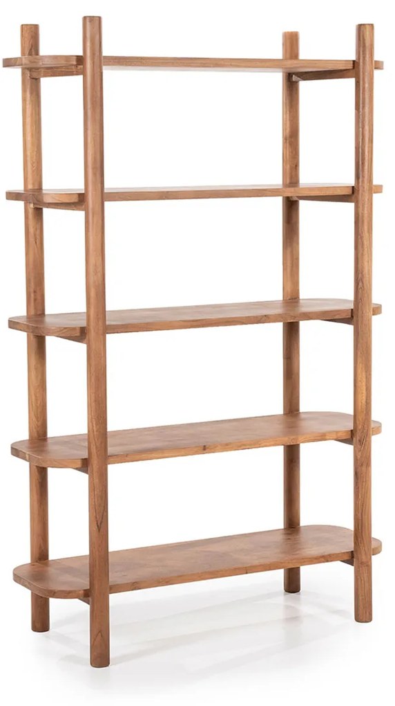 Eleonora Julian Retro Stellingkast Acacia Hout - 110x53x170cm.