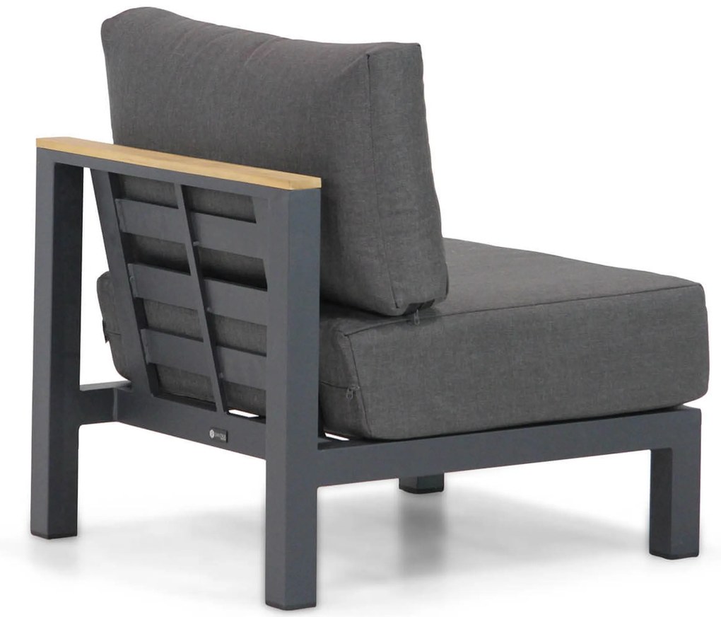 Hoek loungeset 6 personen Aluminium/Rope Grijs Santika Furniture Santika Shadow