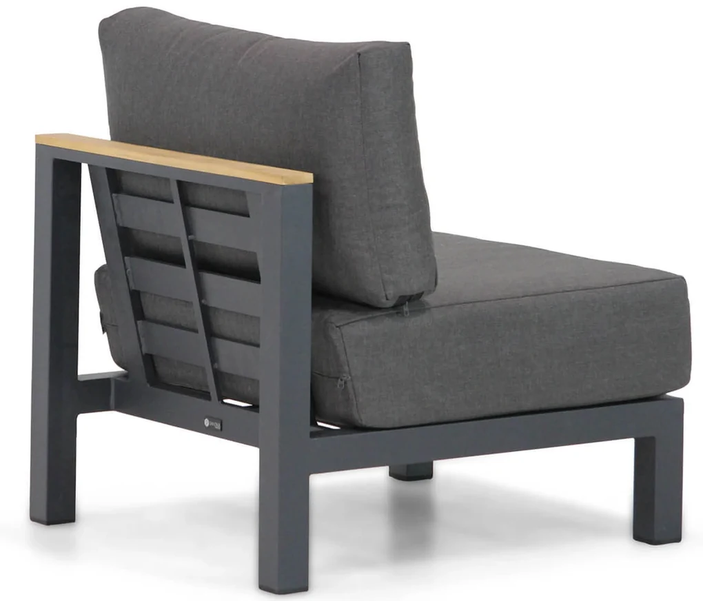 Hoek loungeset 6 personen Aluminium/Rope Grijs Santika Furniture Santika Shadow