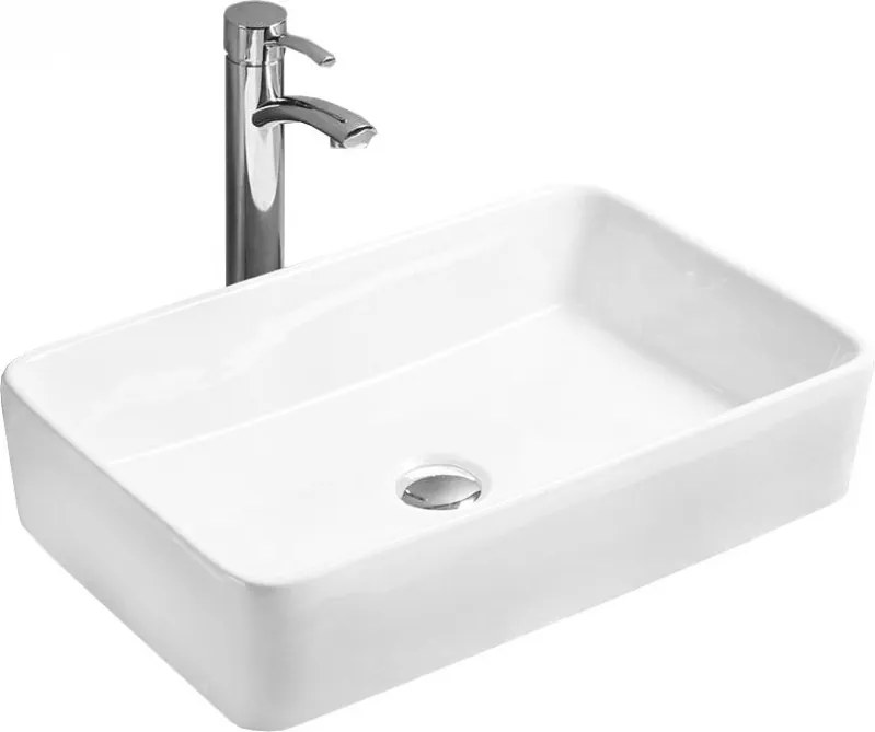Mexen Catia opbouw wastafel 58 x 37 cm, wit - 21315800