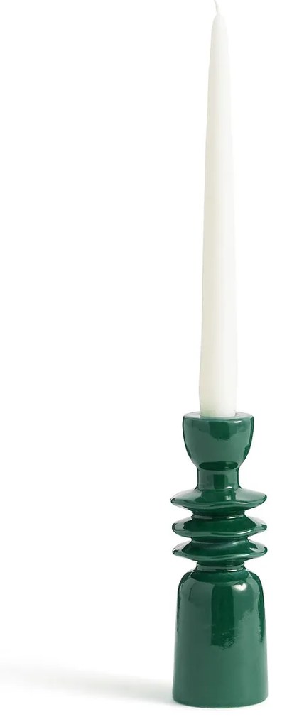 Keramische kandelaar H18 cm, Greta