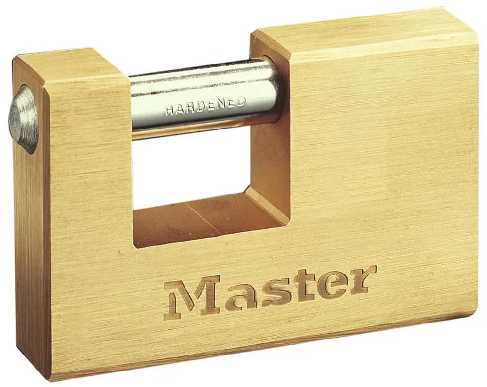Master Lock Hangslot gepantserd massief messing 85 mm 608EURD