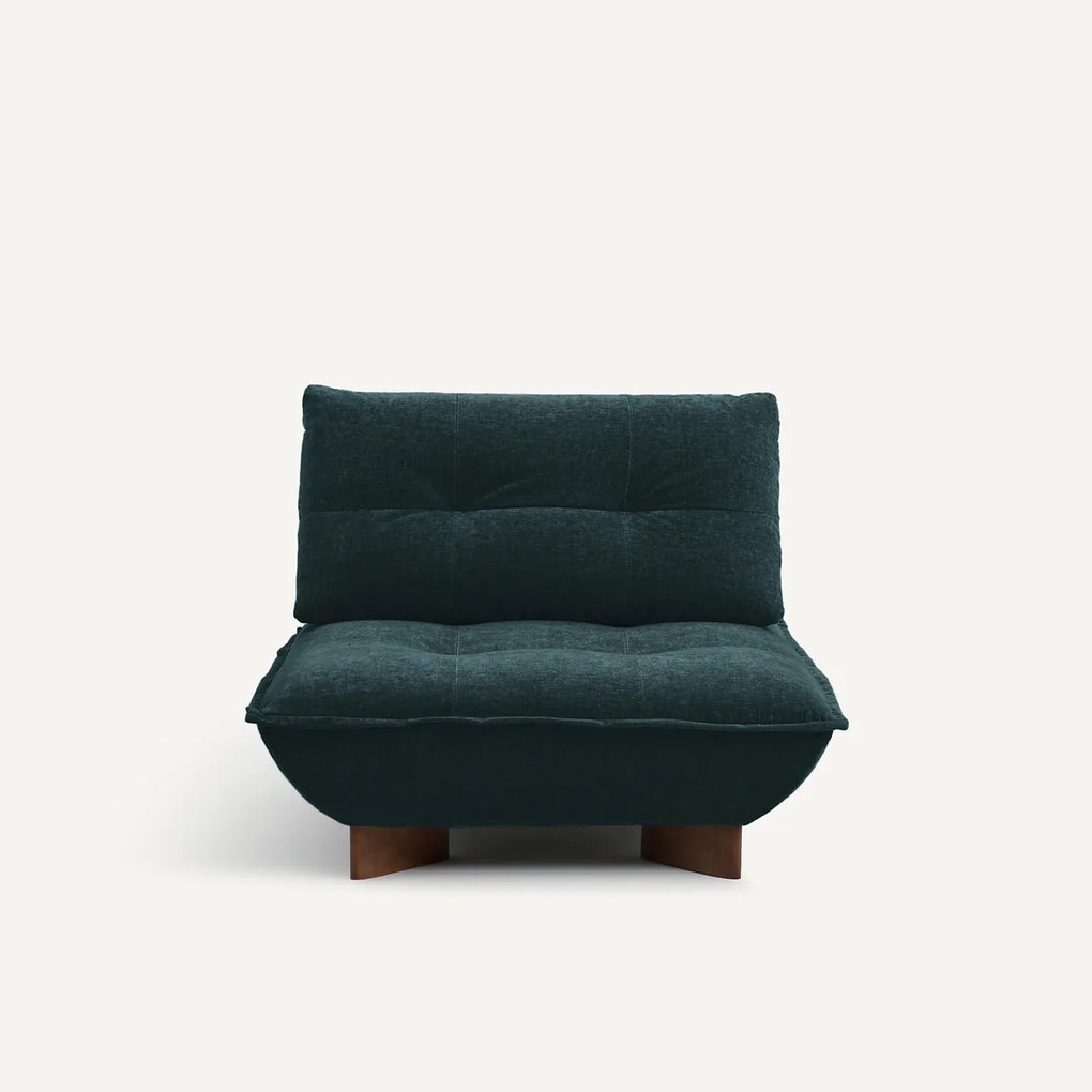 Modulaire zetel in chenille fluweel, Kaori