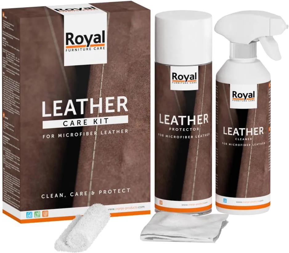 Royal Furniture Care Microfiber Leather Care Kit