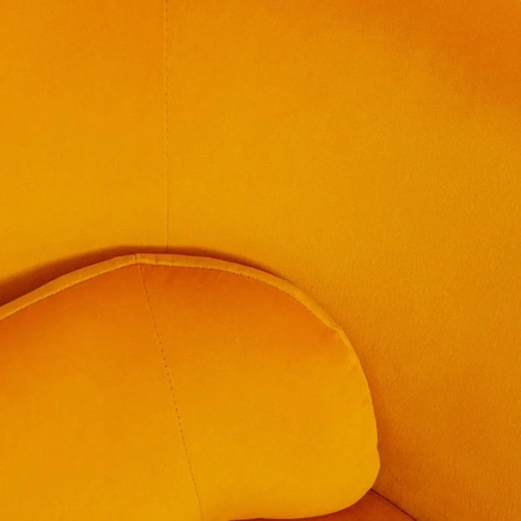 Kare Design Orion Yellow Draaibare Fauteuil Velvet