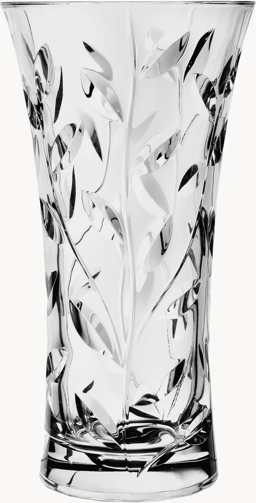 Kristallen vaas Laurus, H 25 cm