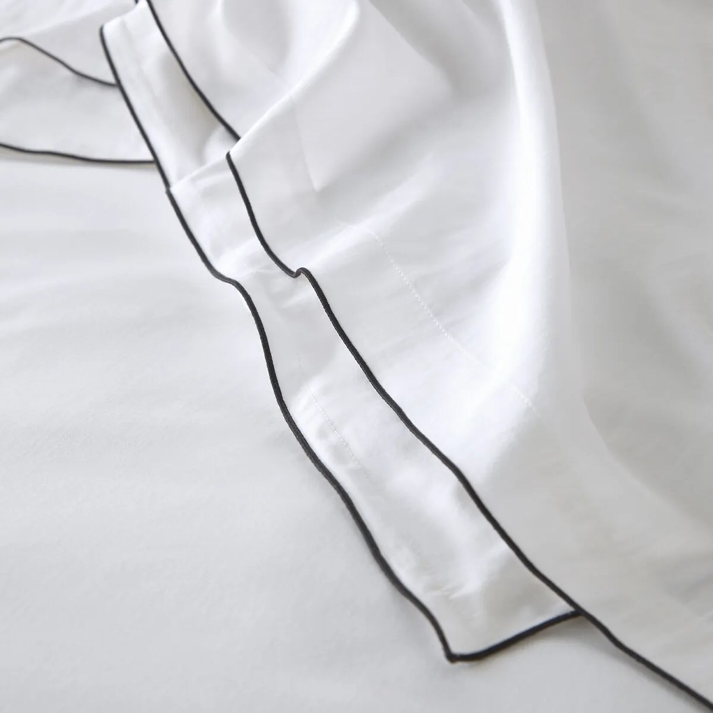 Dekbedovertrek van gewassen katoensatijn, 118 draden, Victor uni