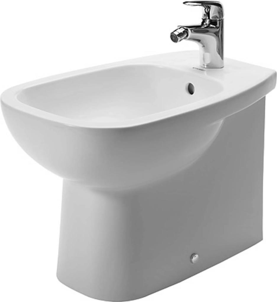 D-Code Staand bidet 56cm Back-to-Wall Wit