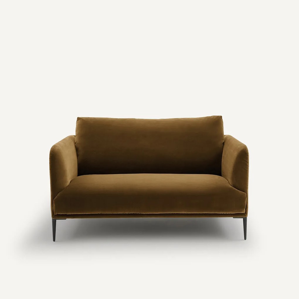Fluwelen 2-zitsbank, Oscar, ontwerp Emmanuel Gallina