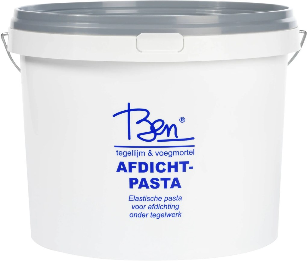 Ben afdichtpasta met afdichtband (12m) en blokkwast 5 kg