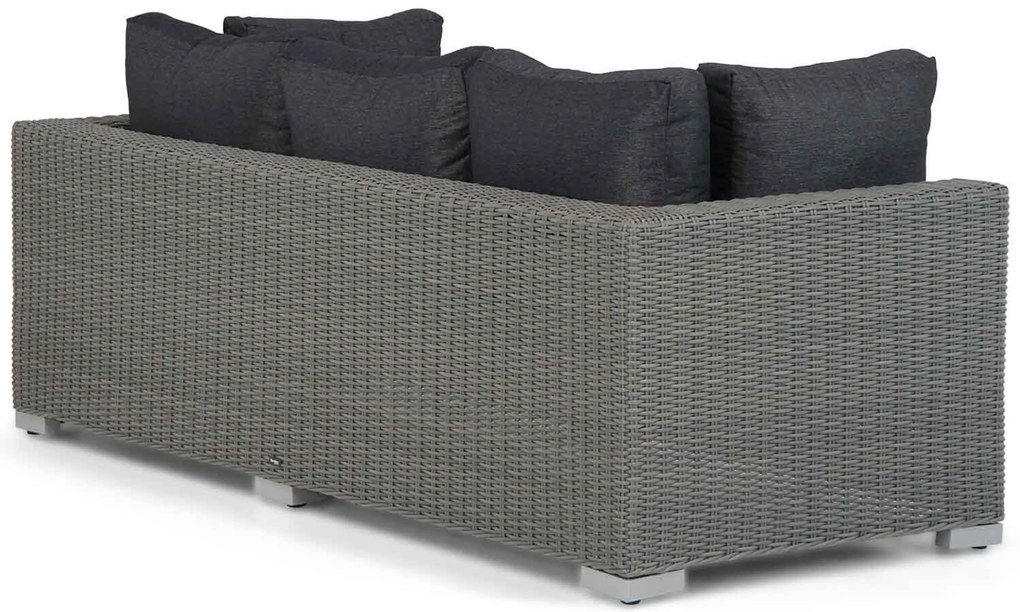 Stoel en Bank Loungeset 5 personen Wicker Grijs Garden Collections Toronto/Brighton