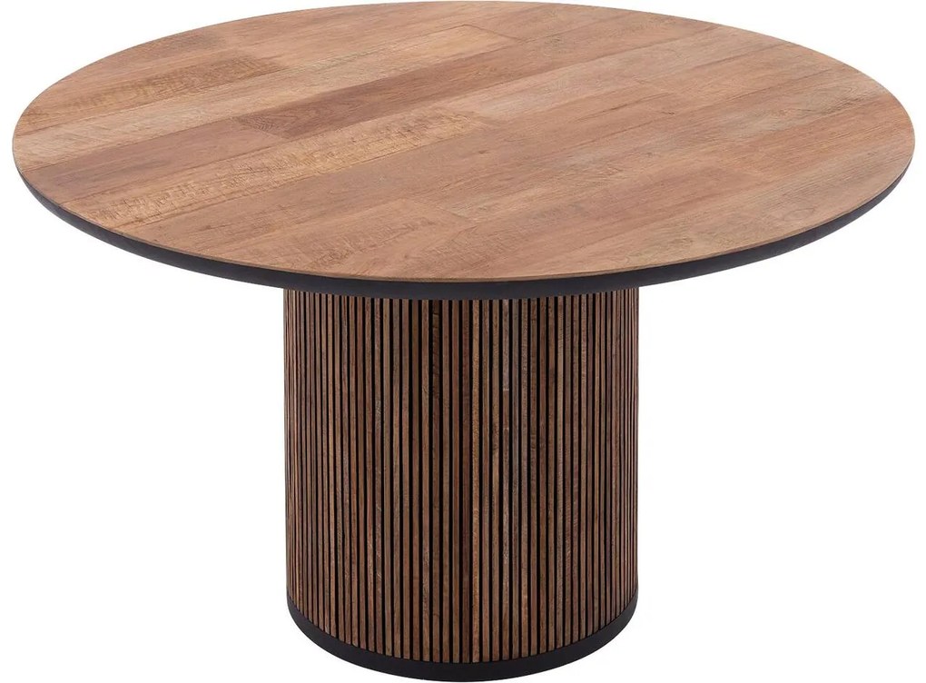 Goossens Eettafel Adel, Rond 130 x 130 cm