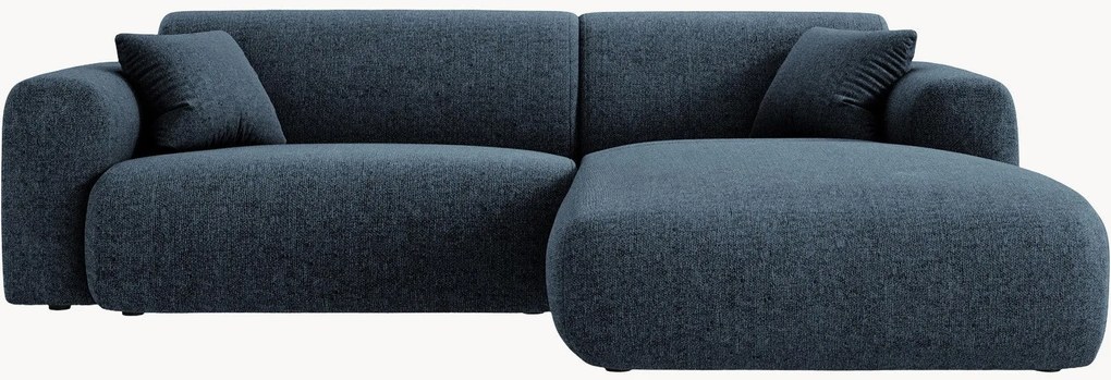 Chenille hoekbank Nolio (3-zits)