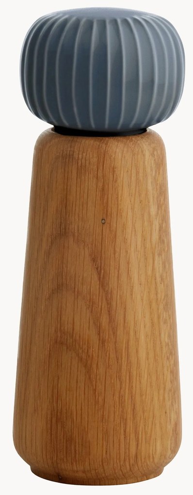 Handgemaakte eikenhouten pepermolen Hammershøi