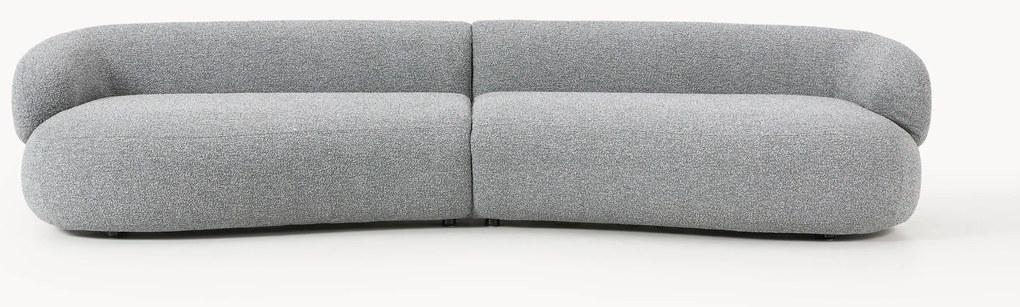 Bouclé bank Alba (4-zits)