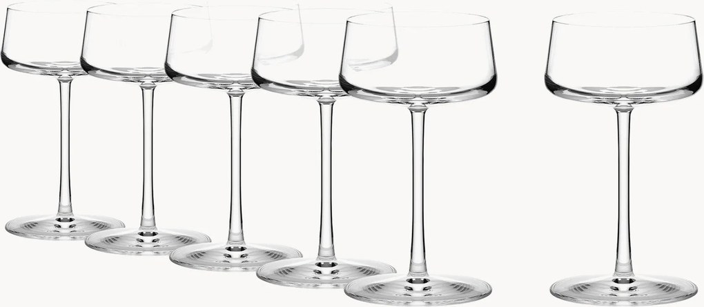 Champagneglazen Power, 6-delig