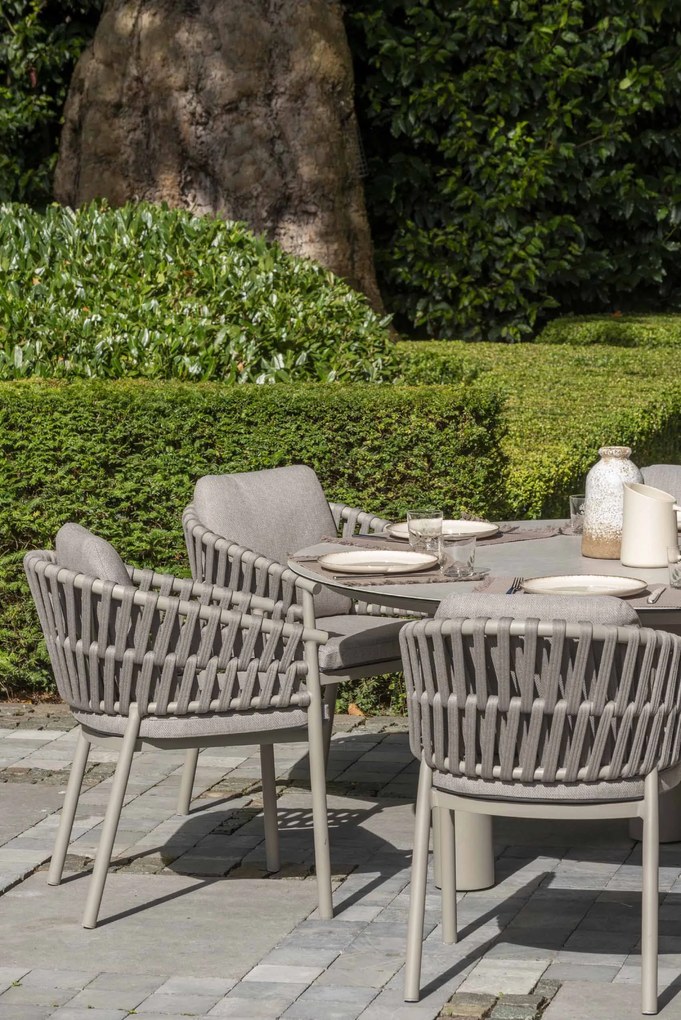 Taste by 4 Seasons Catalana tuinstoel SALE Tuinstoel antraciet weerbestendig