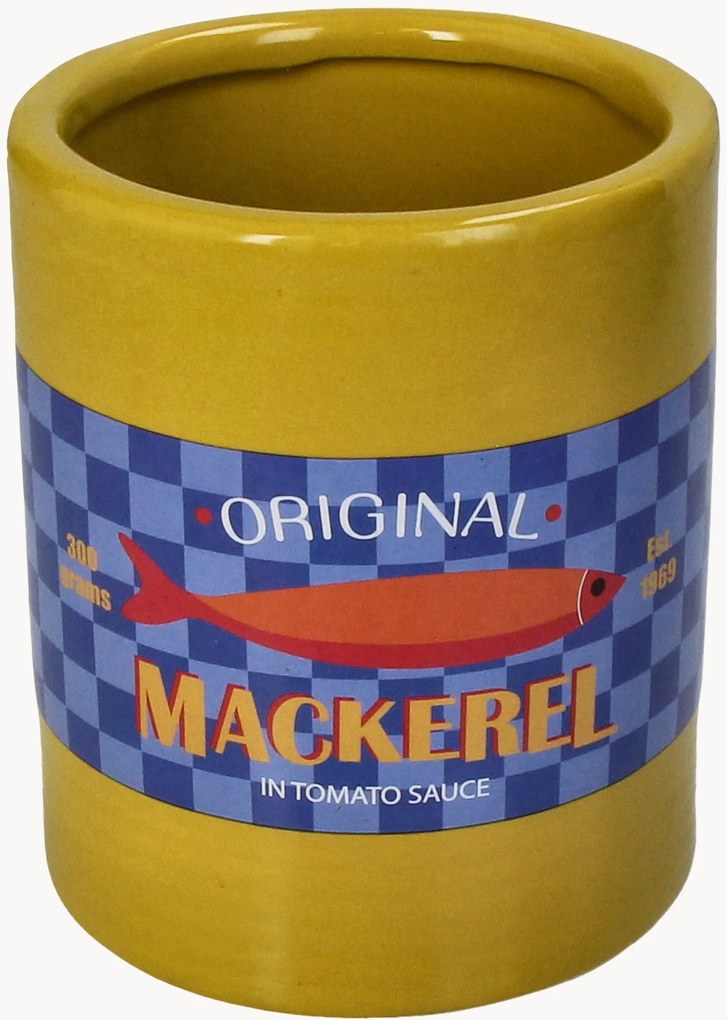Plantenpot Mackerel van keramiek