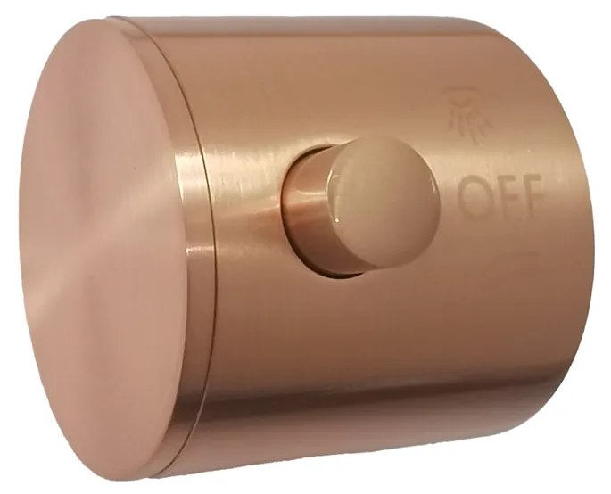 Saniclear Copper omstelknop voor opbouw badkraan