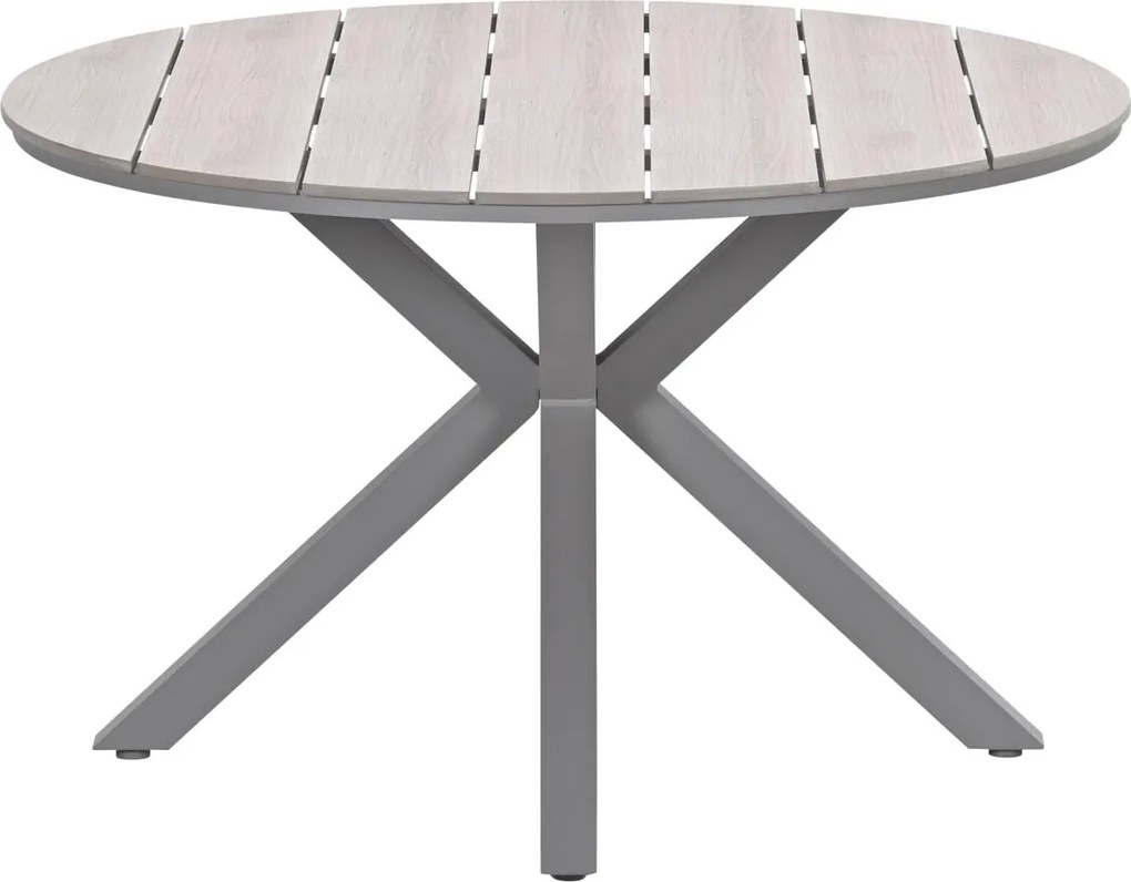 Garden Impressions Tulli tuintafel Ø122 cm - light teak look