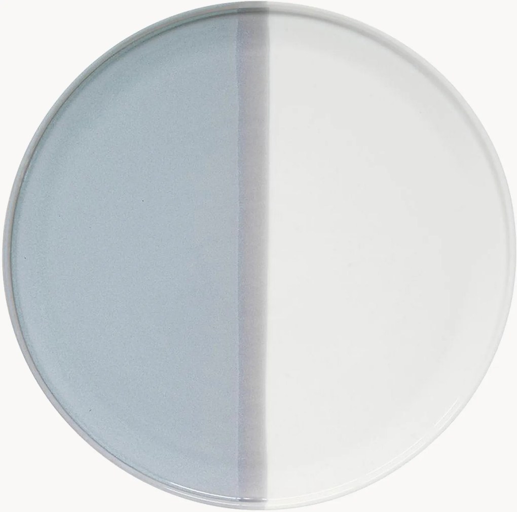 Porseleinen dinerbord Double, 4-delig