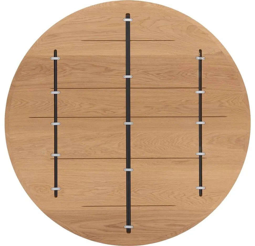 Goossens Excellent Eettafel Uniek, Rond 120 x 120 cm