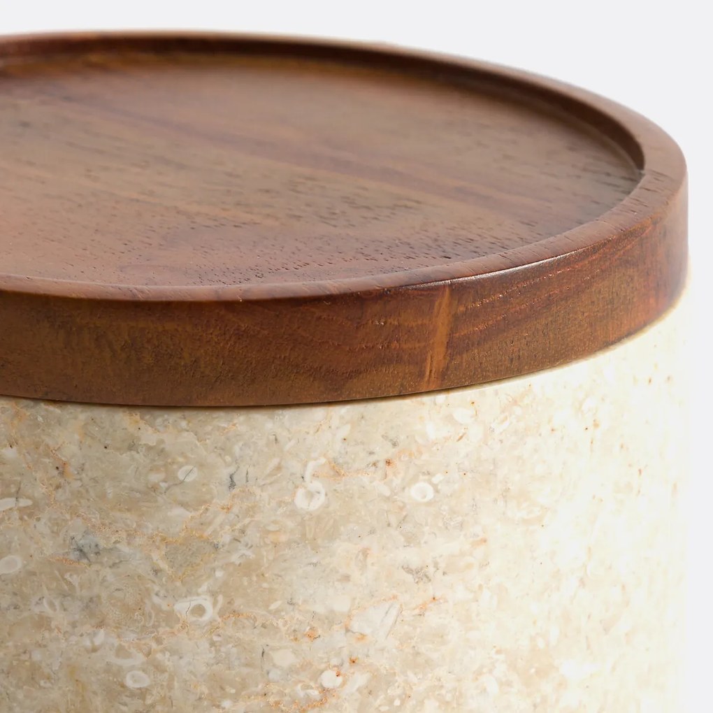 Opbergdoos in marmer, Marcia