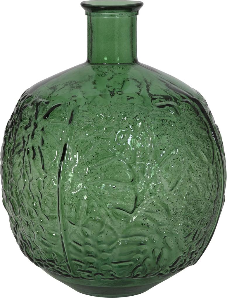 Vaas Ø32x43 cm MENADO glas groen