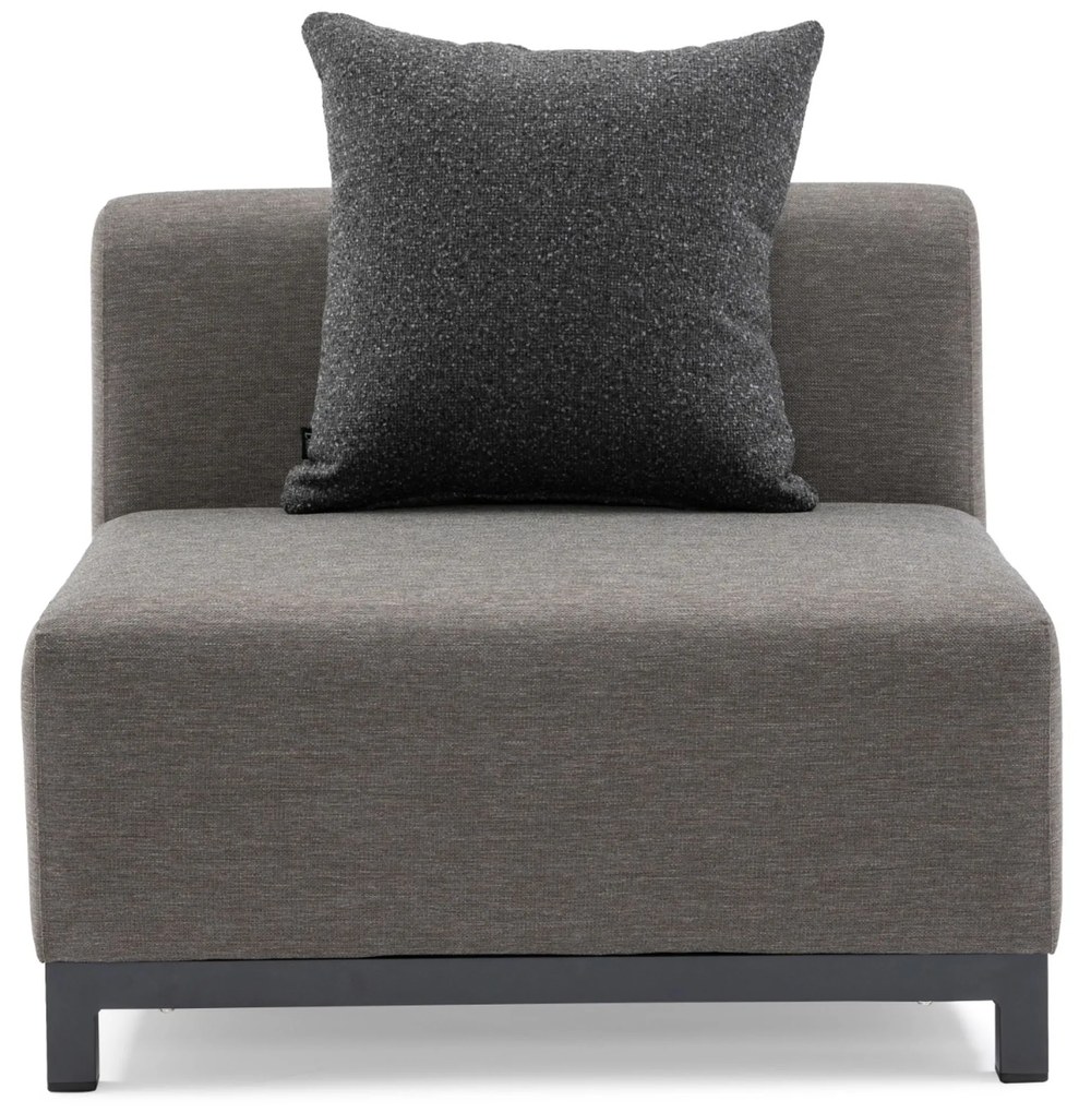 Hoek loungeset 6 personen Outdoor textiel Grijs De Laan Projects