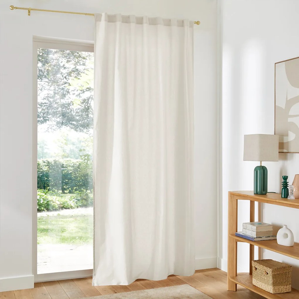 Gordijn in katoen met verdekte lussen, Scénario