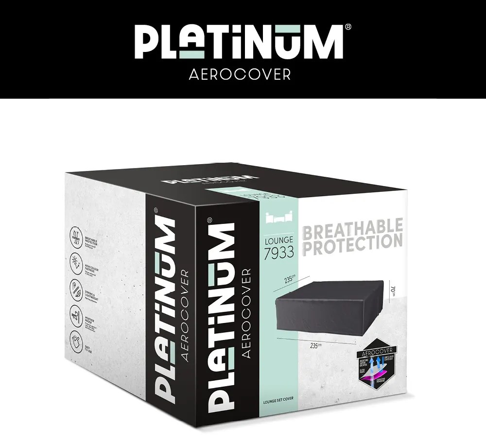 Platinum AeroCover Loungesethoes 235x235xH70