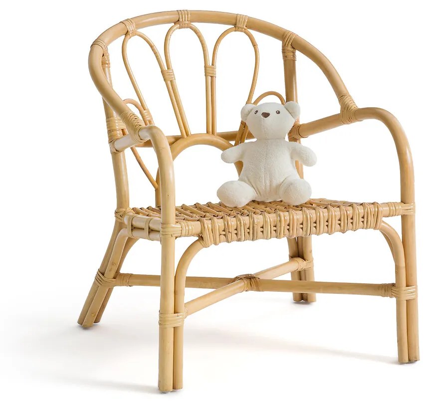 Fauteuil in rotan, voor kinderen, Roxana