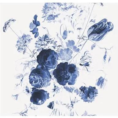 Behang Royal Blue Flowers l - 6-baans