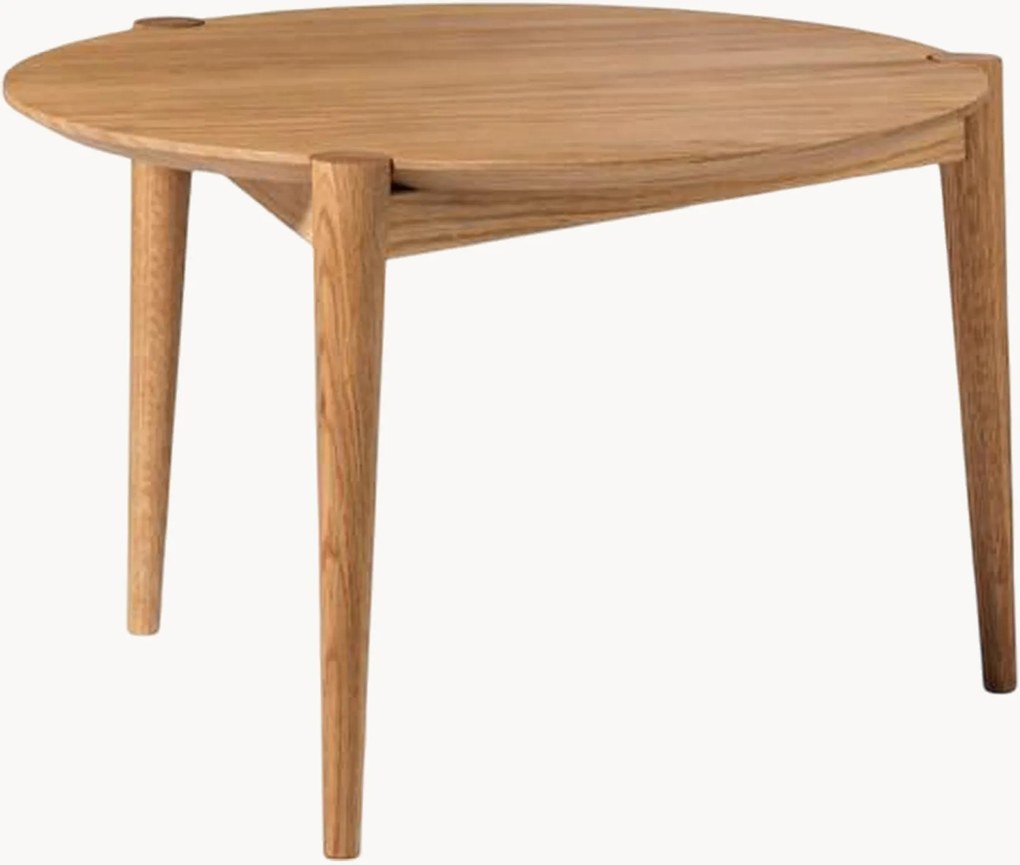 Ronde salontafel D102 Søs van eikenhout