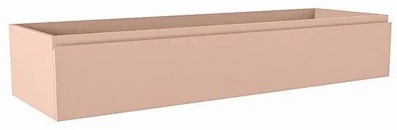 Mondiaz FOGE wastafelonderkast - 140x45x25cm - 1 lade - softclose - Rosee M44174Rosee