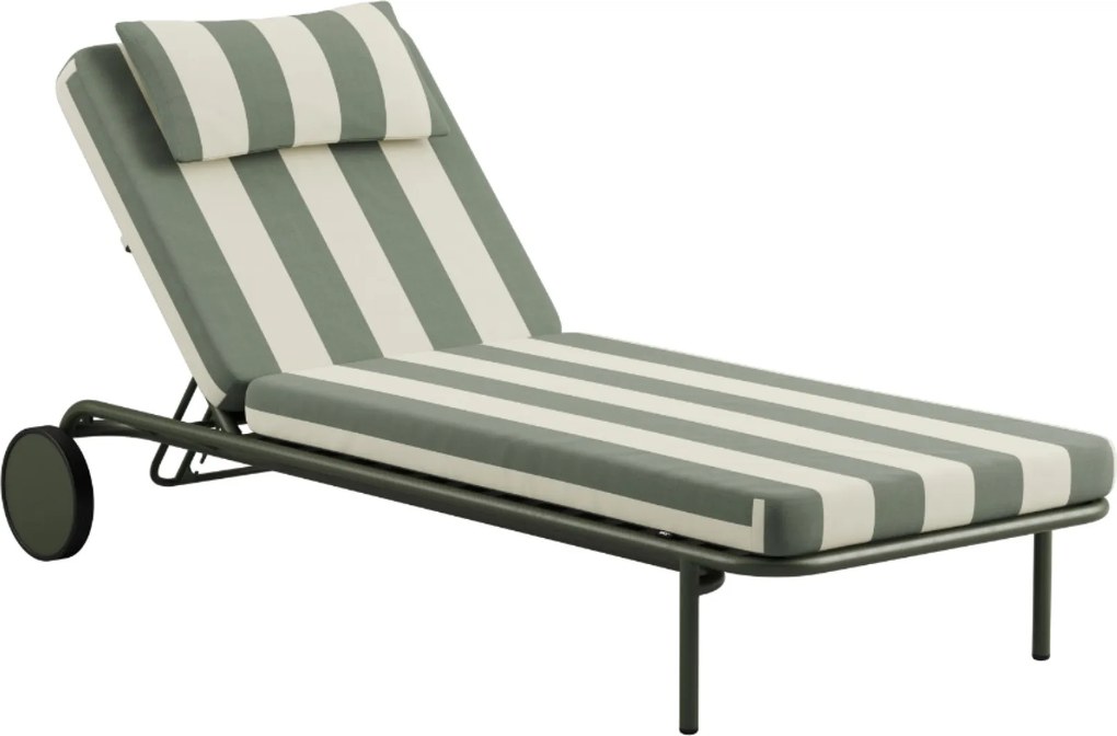 Mollis Sunbed Outdoor - Renesse Olive