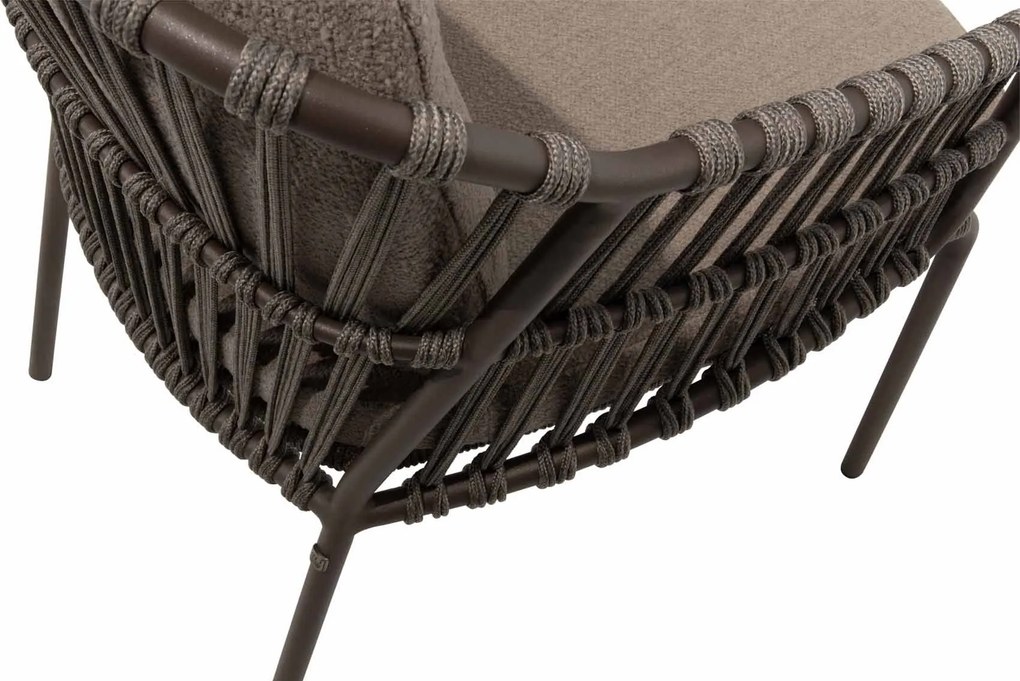 4 Seasons Outdoor Capalbio tuinstoel terre SALE Tuinstoel bruin weerbestendig