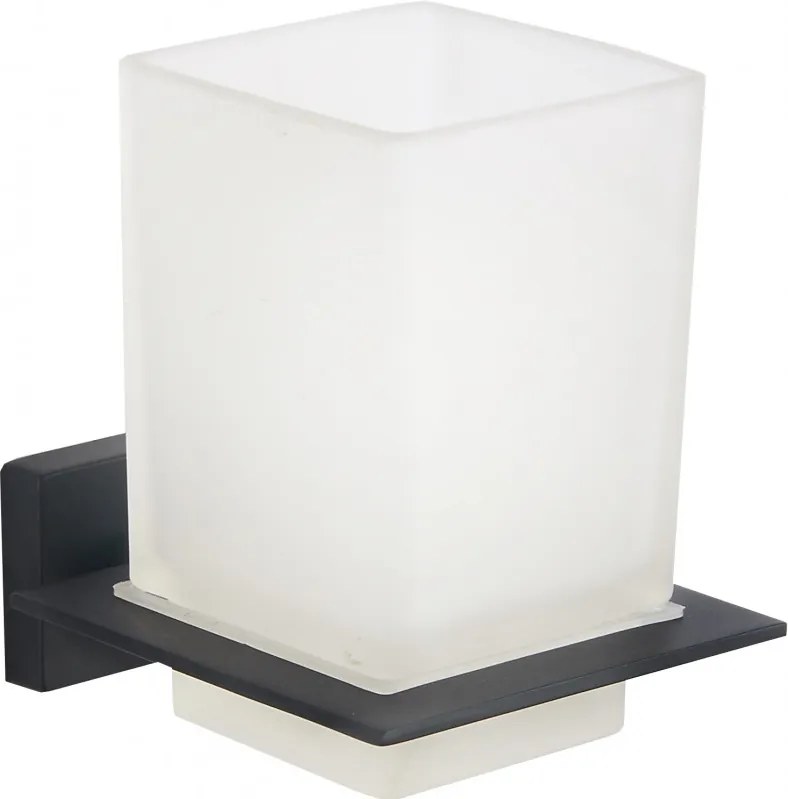 Mexen Arno tandenborstelbeker, zwart - 7020738-70