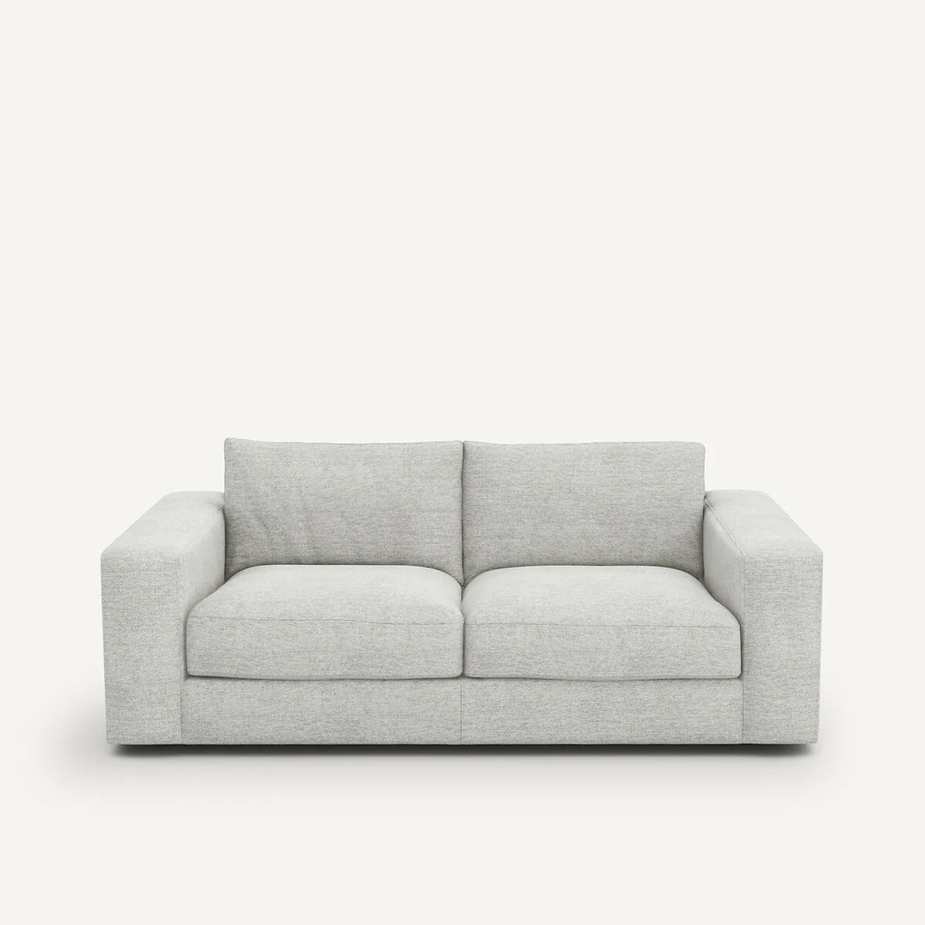 Compacte 3-zitsbank in gevlekt canvas, Skander